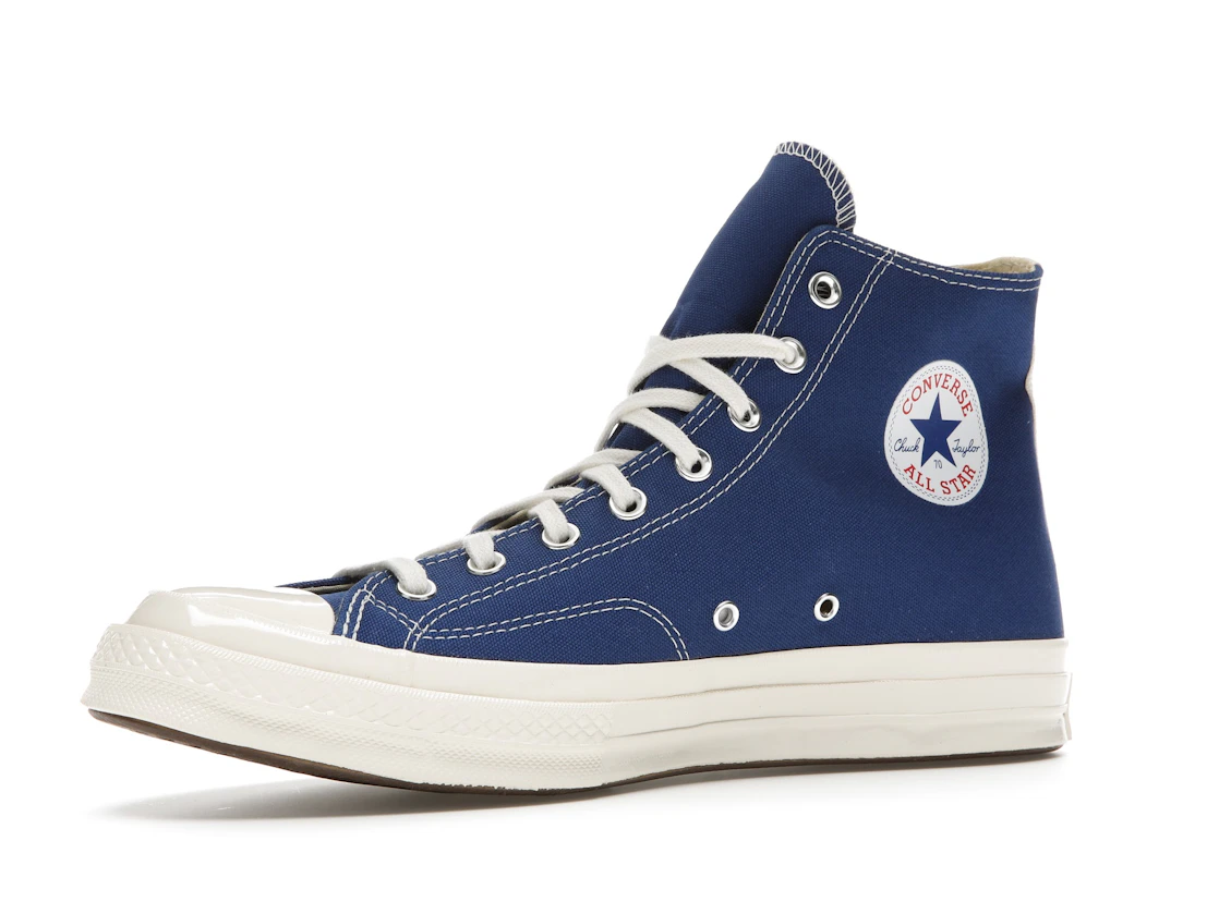 Converse Chuck Taylor All Star 70 Hi Comme des Garcons PLAY Blue Quartz