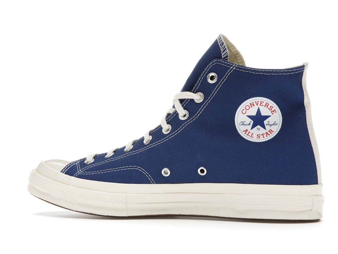 Converse Chuck Taylor All Star 70 Hi Comme des Garcons PLAY Blue Quartz