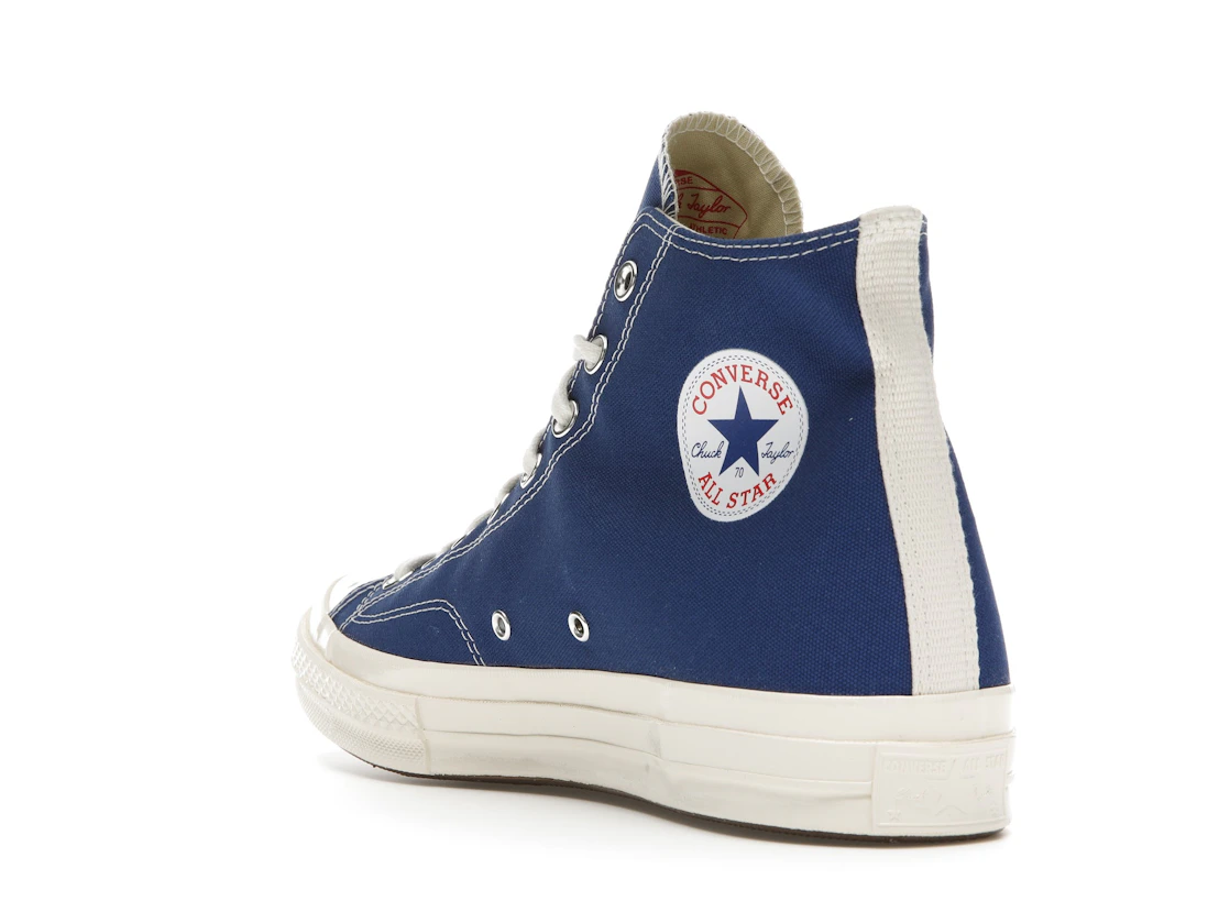 Converse Chuck Taylor All Star 70 Hi Comme des Garcons PLAY Blue Quartz