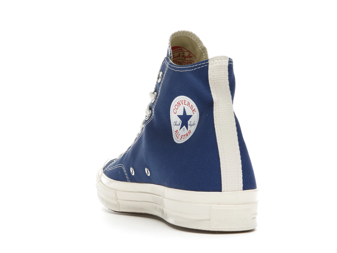 Converse Chuck Taylor All Star 70 Hi Comme des Garcons PLAY Blue Quartz