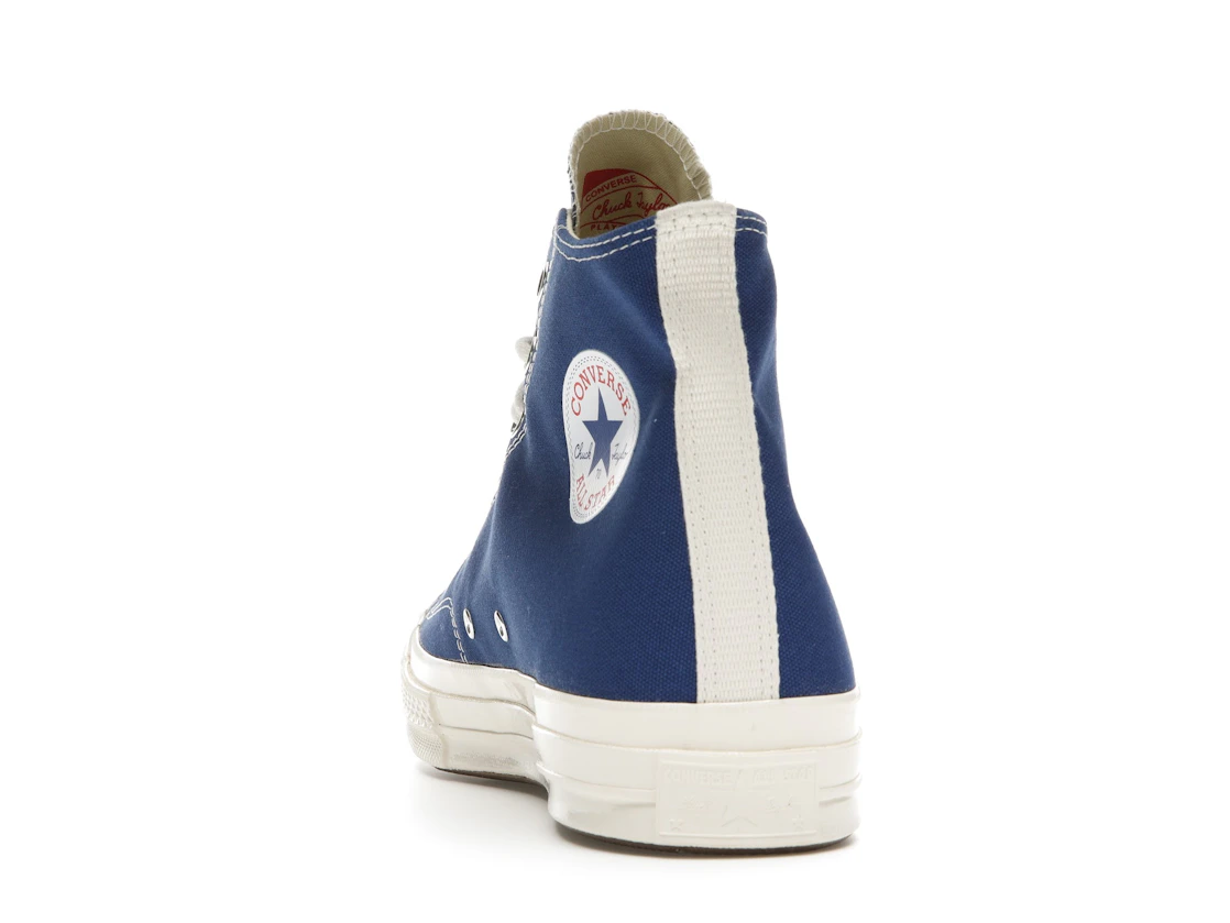 Converse Chuck Taylor All Star 70 Hi Comme des Garcons PLAY Blue Quartz