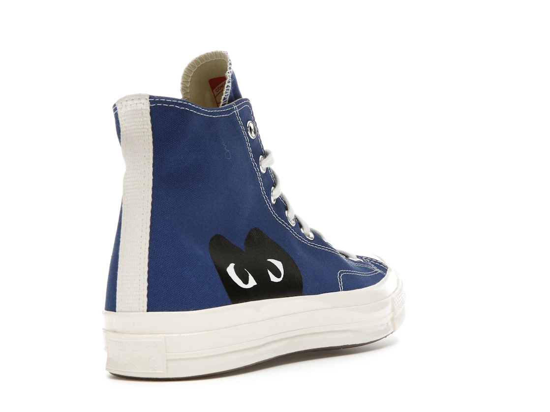 Converse Chuck Taylor All Star 70 Hi Comme des Garcons PLAY Blue Quartz