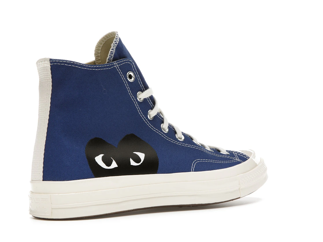 Converse Chuck Taylor All Star 70 Hi Comme des Garcons PLAY Blue Quartz