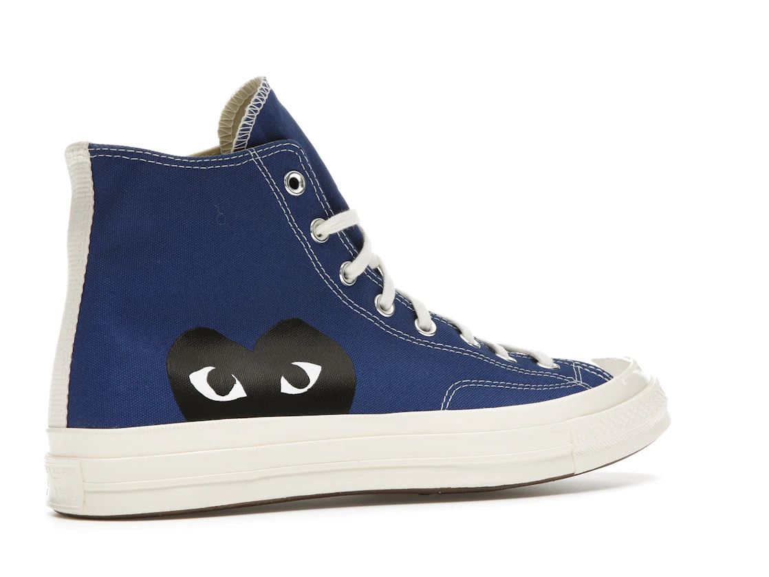 Converse Chuck Taylor All Star 70 Hi Comme des Garcons PLAY Blue Quartz