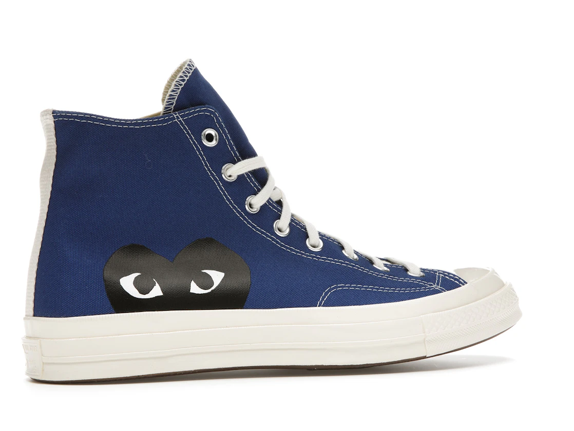 Converse Chuck Taylor All Star 70 Hi Comme des Garcons PLAY Blue Quartz