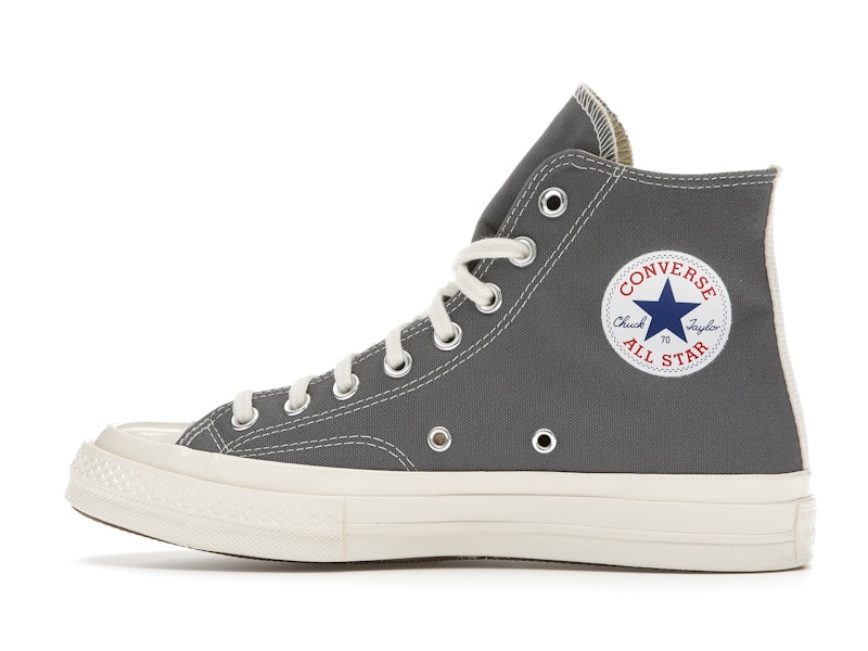 Converse Chuck Taylor All Star 70 Hi Comme des Garcons PLAY Grey