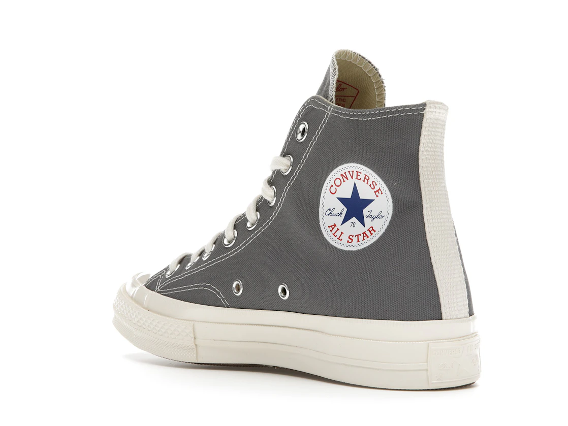 Converse Chuck Taylor All Star 70 Hi Comme des Garcons PLAY Grey