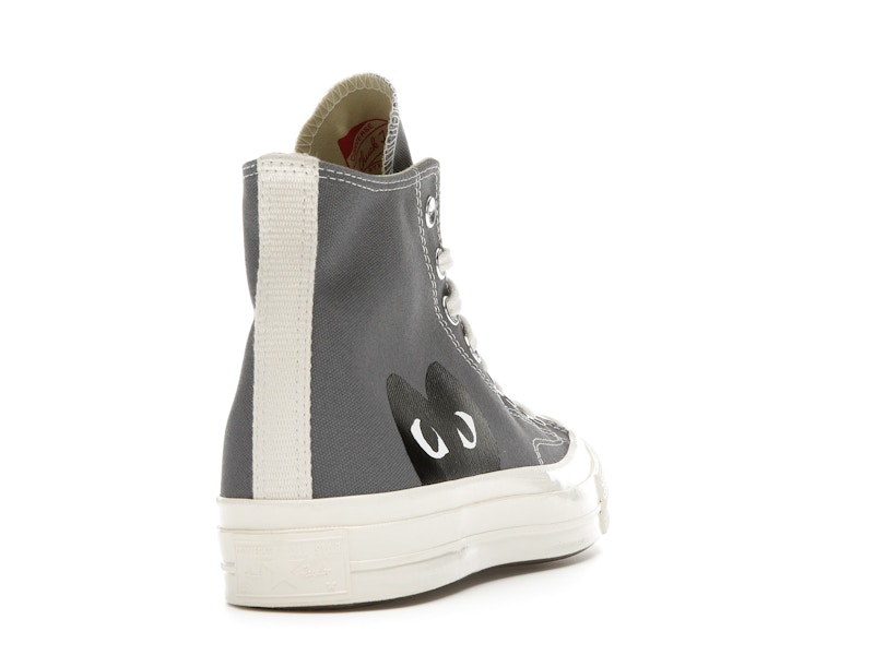 Converse Chuck Taylor All Star 70 Hi Comme des Garcons PLAY Grey