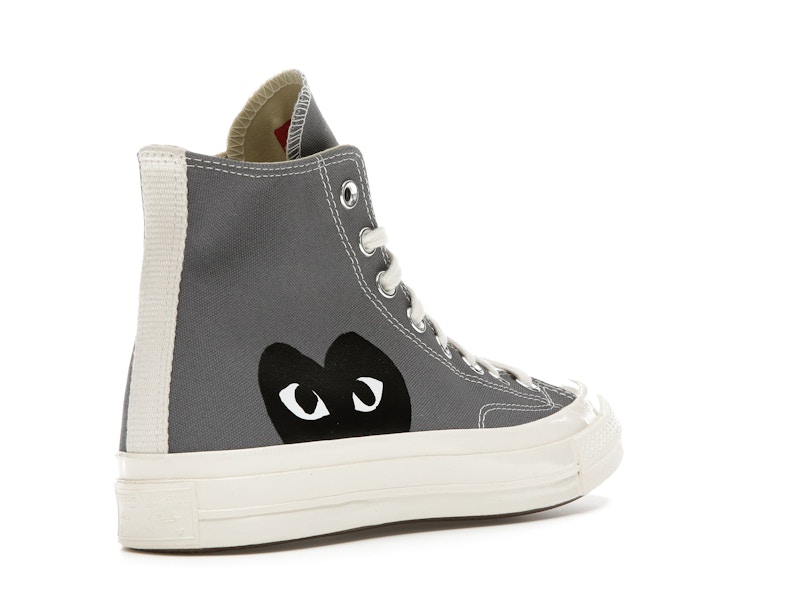 Converse Chuck Taylor All Star 70 Hi Comme des Garcons PLAY Grey