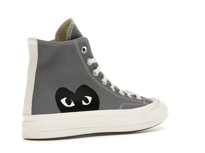 Converse Chuck Taylor All Star 70 Hi Comme des Garcons PLAY Grey