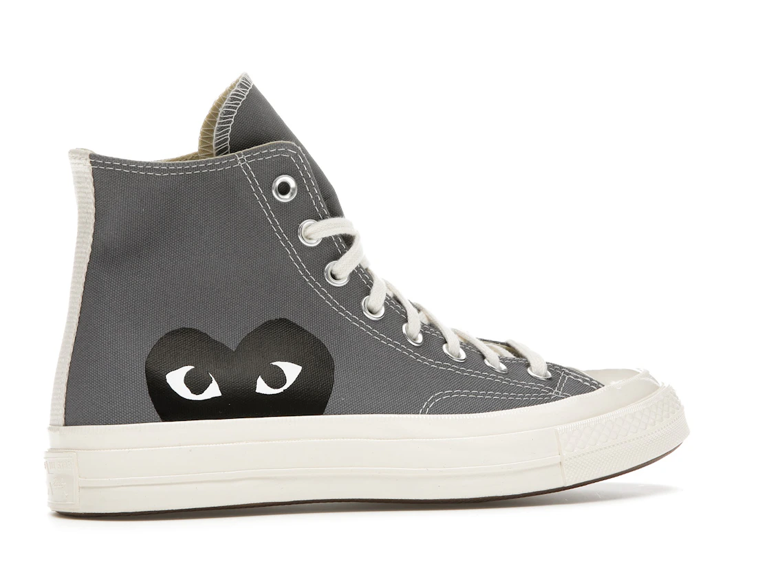 Converse Chuck Taylor All Star 70 Hi Comme des Garcons PLAY Grey