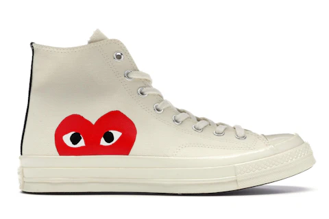 Converse Chuck Taylor All-Star 70 Hi Comme des Garcons PLAY White - 150205C