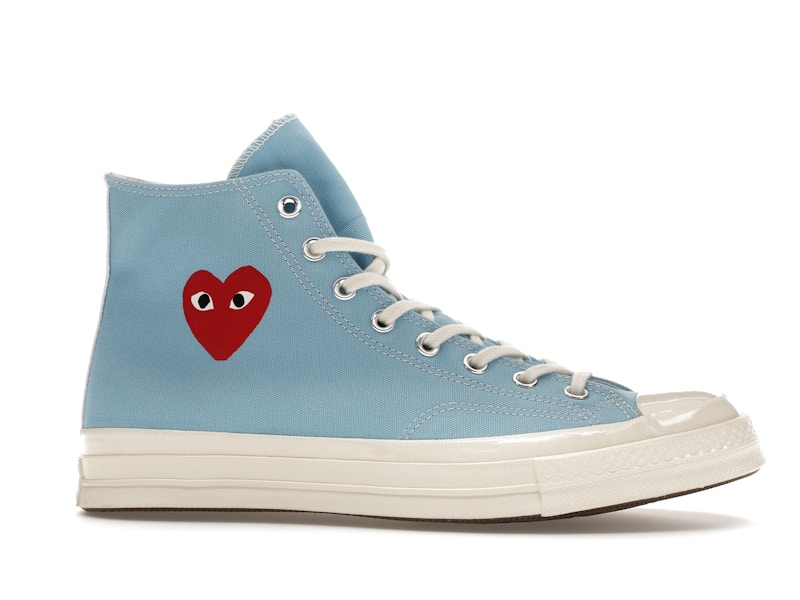 Converse Chuck Taylor All Star 70 Hi Comme des Garcons PLAY Bright Blue
