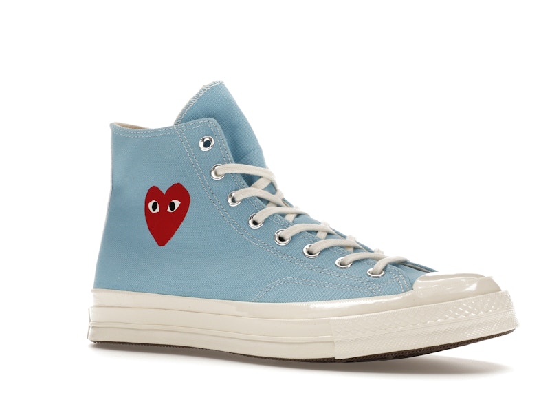 Converse Chuck Taylor All Star 70 Hi Comme des Garcons PLAY Bright Blue