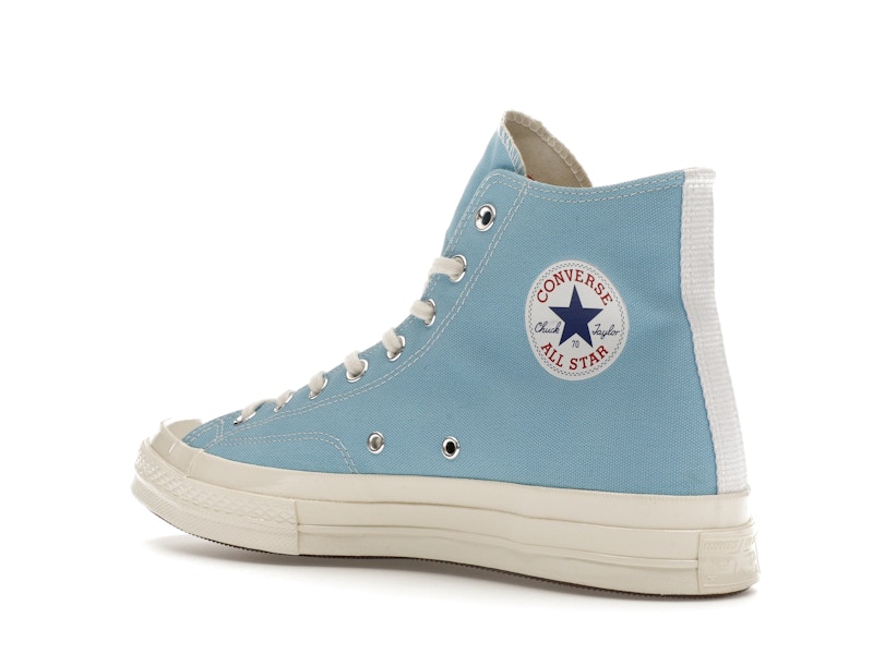 Converse Chuck Taylor All Star 70 Hi Comme des Garcons PLAY Bright Blue