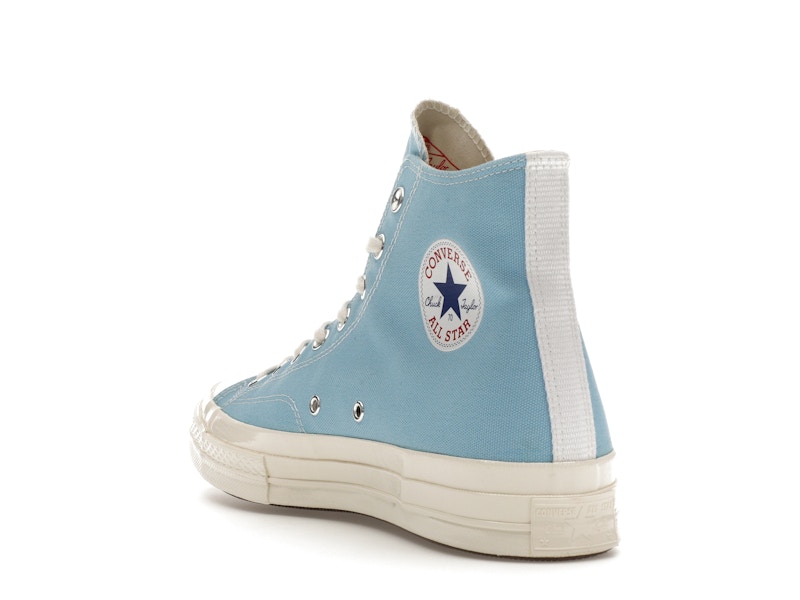 Converse Chuck Taylor All Star 70 Hi Comme des Garcons PLAY Bright Blue