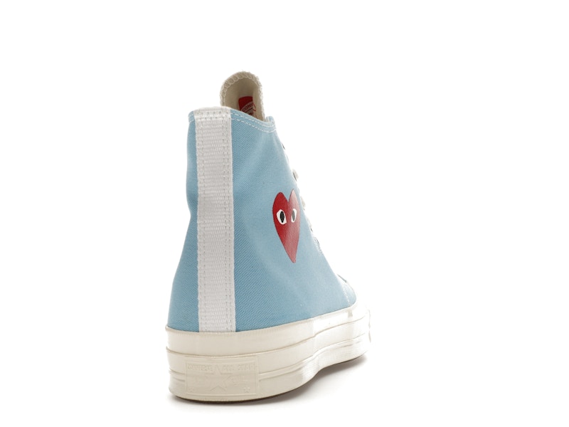 Converse Chuck Taylor All Star 70 Hi Comme des Garcons PLAY Bright Blue
