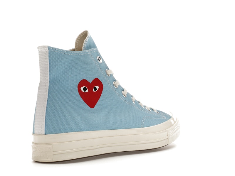 Converse Chuck Taylor All Star 70 Hi Comme des Garcons PLAY Bright Blue
