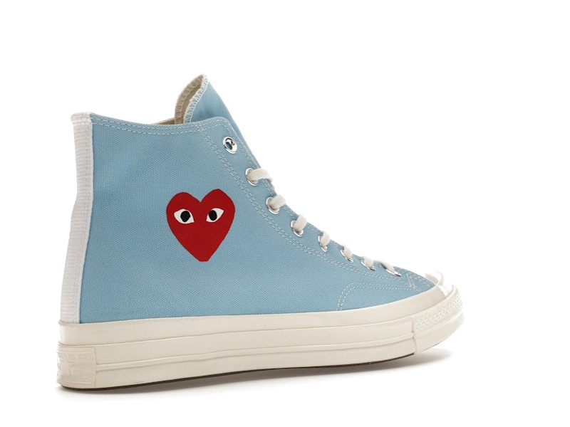 Converse Chuck Taylor All Star 70 Hi Comme des Garcons PLAY Bright Blue