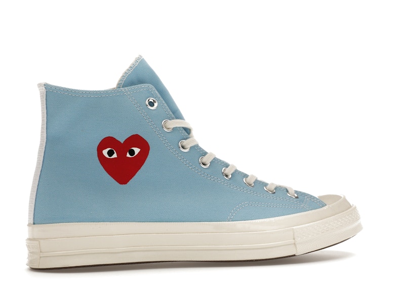 Converse Chuck Taylor All Star 70 Hi Comme des Garcons PLAY Bright Blue