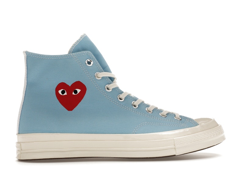 Converse Chuck Taylor All Star 70 Hi Comme des Garcons PLAY Bright Blue