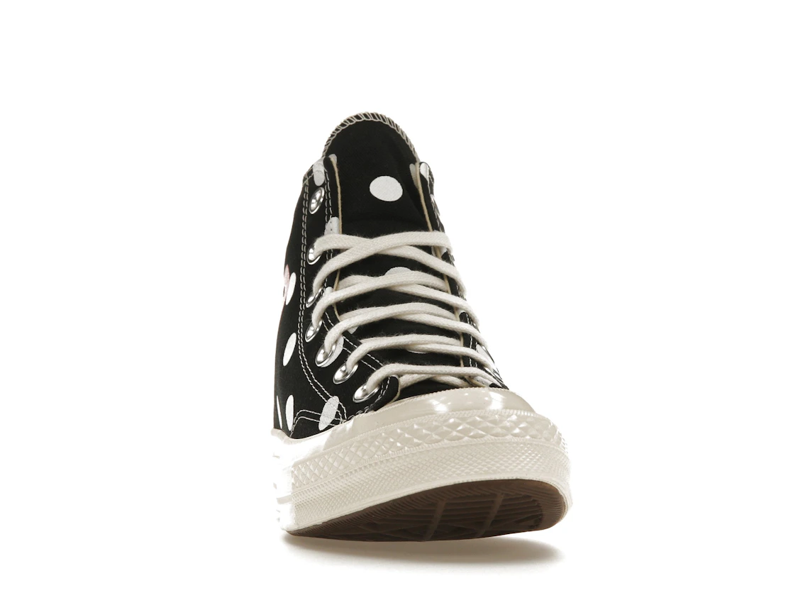 Converse Chuck Taylor All Star 70 Hi Comme des Garcons PLAY Polka Dot Black