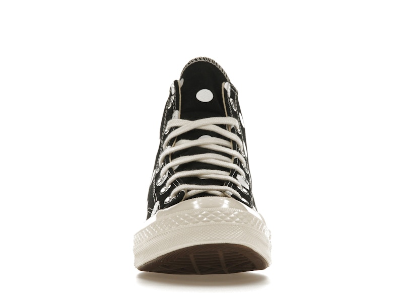 Converse Chuck Taylor All Star 70 Hi Comme des Garcons PLAY  Polka Dot Black