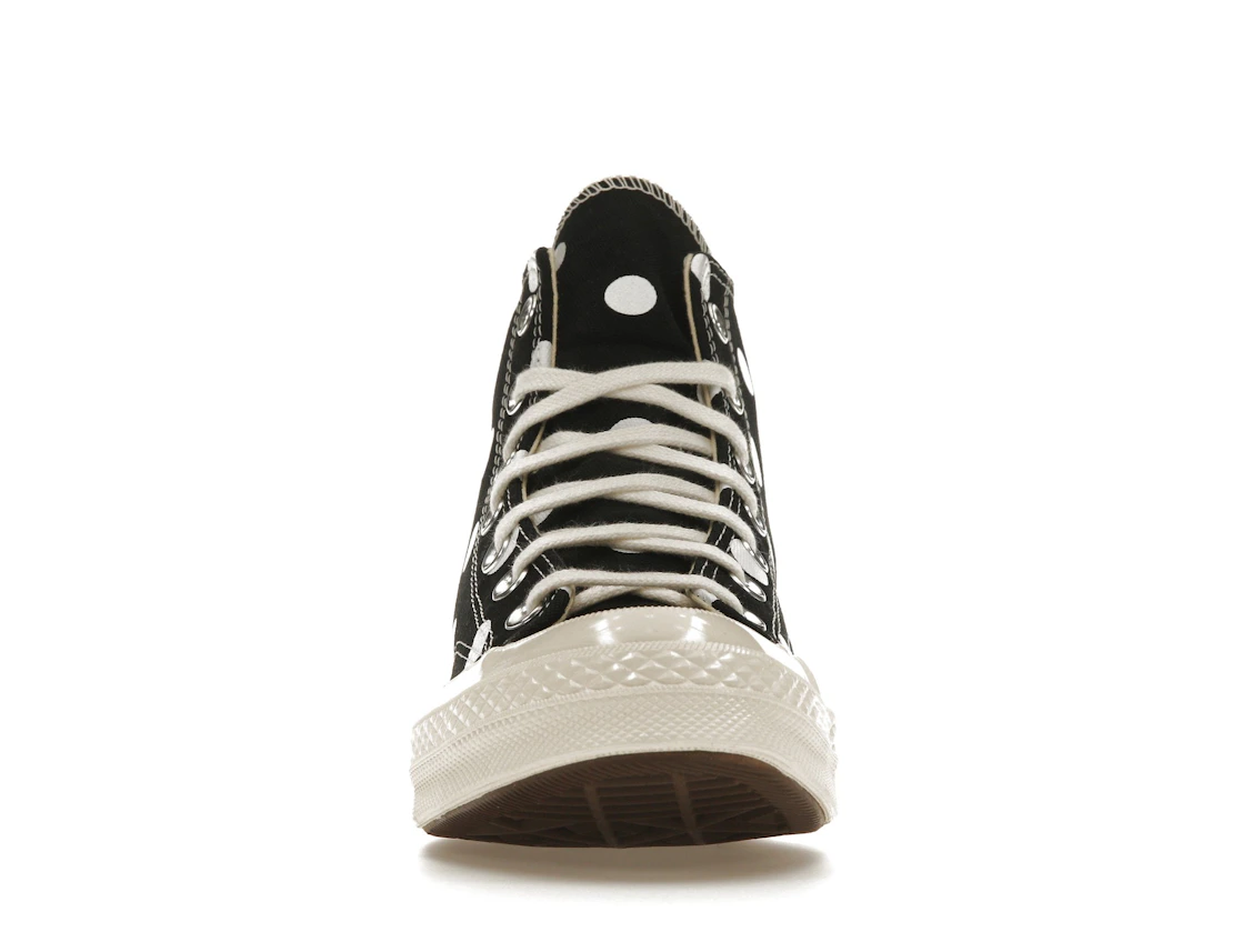 Converse Chuck Taylor All Star 70 Hi Comme des Garcons PLAY Polka Dot Black