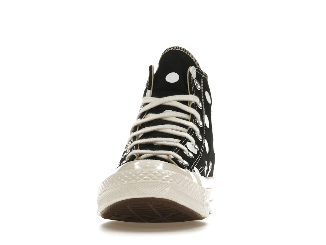 Converse Chuck Taylor All Star 70 Hi Comme des Garcons PLAY Polka Dot Black