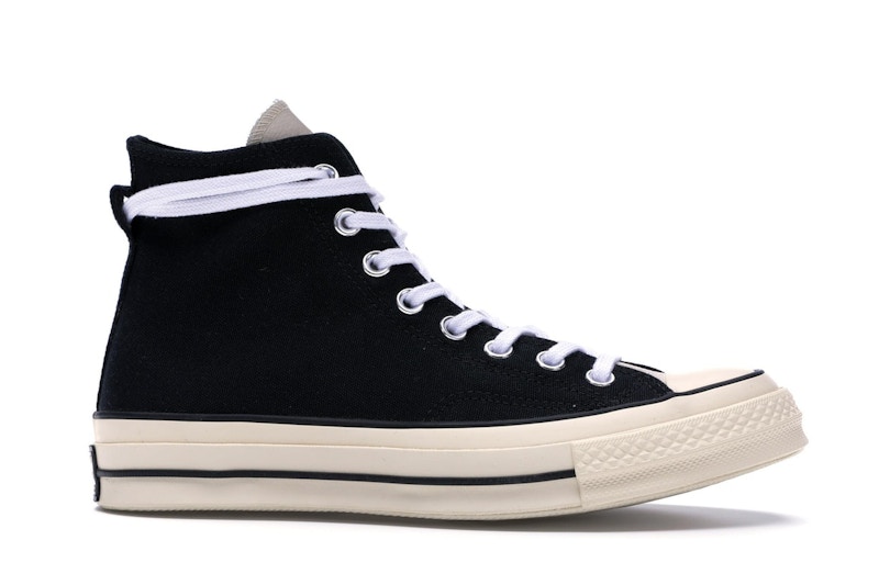 Cream and black converse Outlet