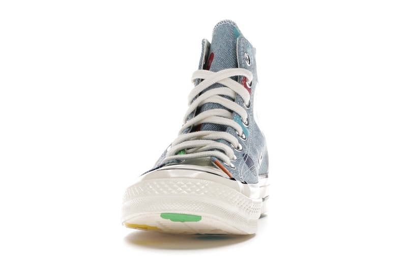 Converse Chuck Taylor All Star 70 Hi Golf Wang Denim Polka Dots