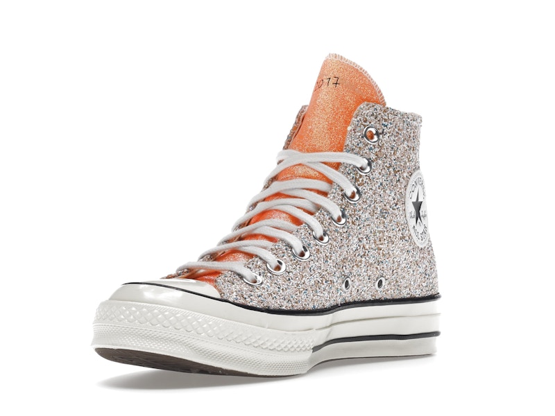 Converse Chuck Taylor All Star 70 Hi JW Anderson Glitter Pink Orange