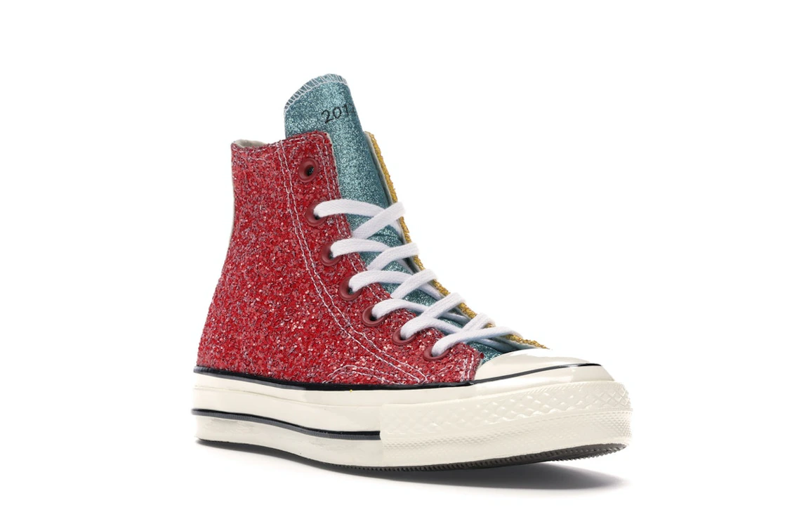 Converse Chuck Taylor All Star 70 Hi JW Anderson Glitter Yellow Red
