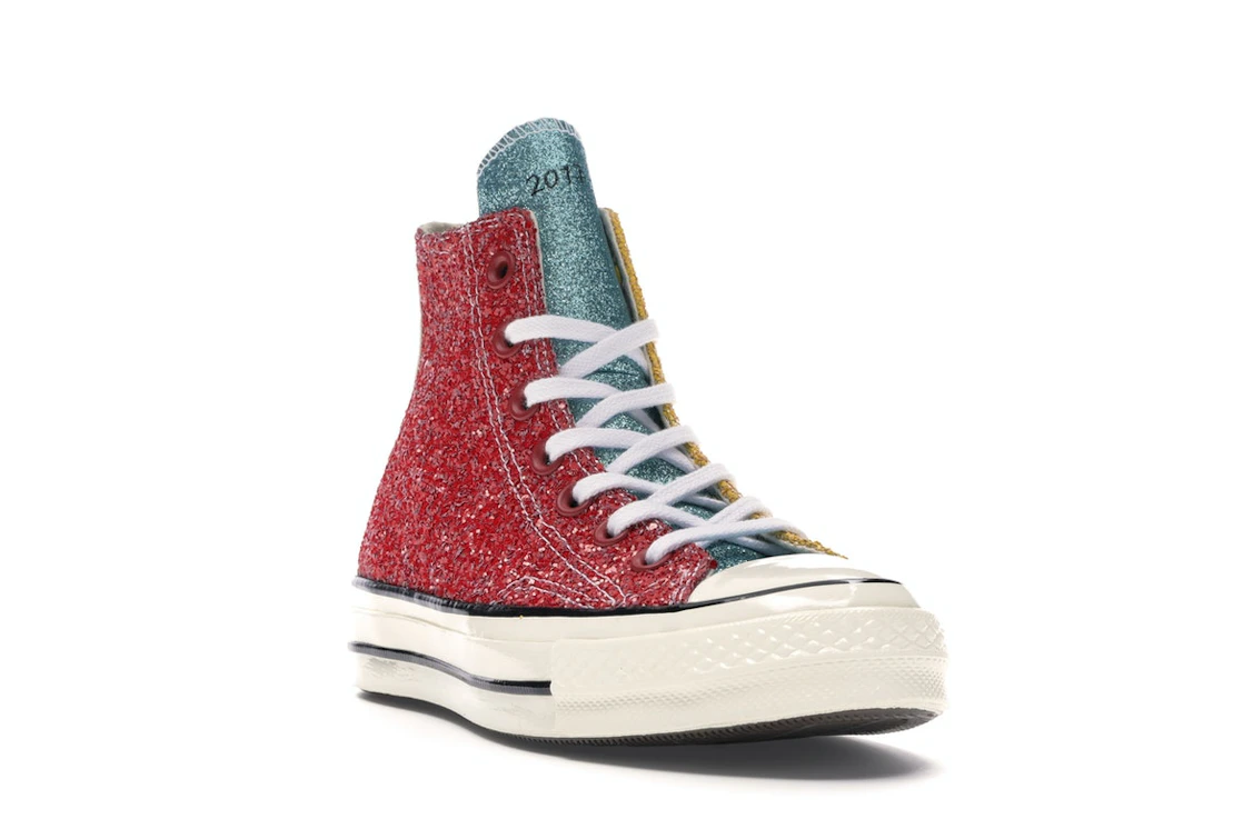 Converse Chuck Taylor All Star 70 Hi JW Anderson Glitter Yellow Red