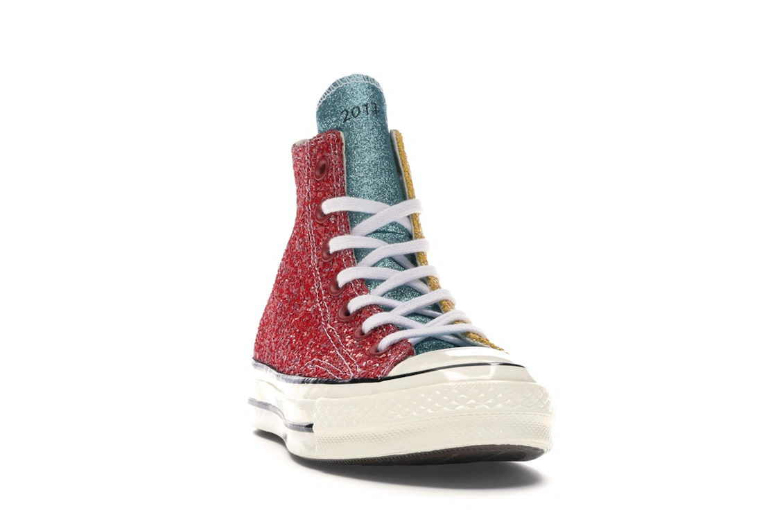 Converse Chuck Taylor All Star 70 Hi JW Anderson Glitter Yellow Red