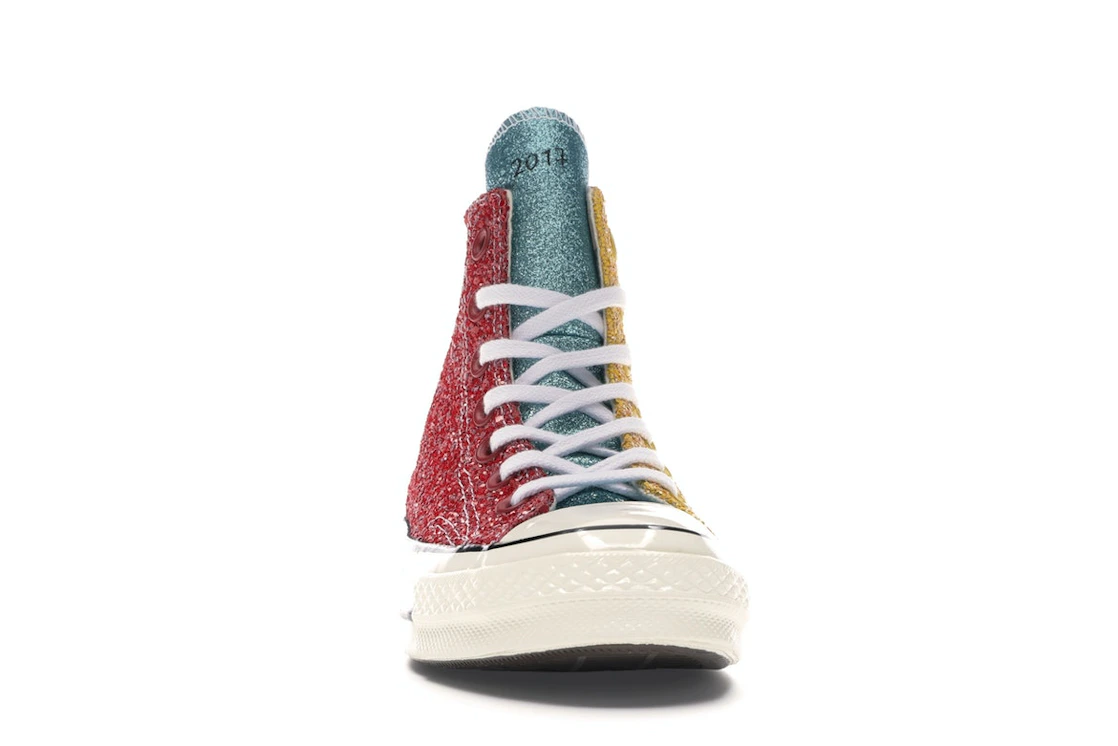 Converse Chuck Taylor All Star 70 Hi JW Anderson Glitter Yellow Red