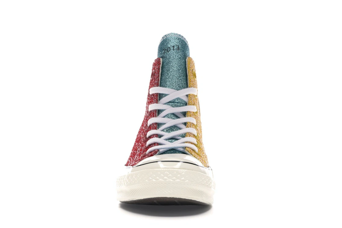 Converse Chuck Taylor All Star 70 Hi JW Anderson Glitter Yellow Red