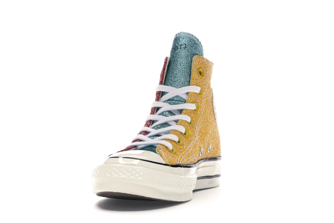 Converse Chuck Taylor All Star 70 Hi JW Anderson Glitter Yellow Red