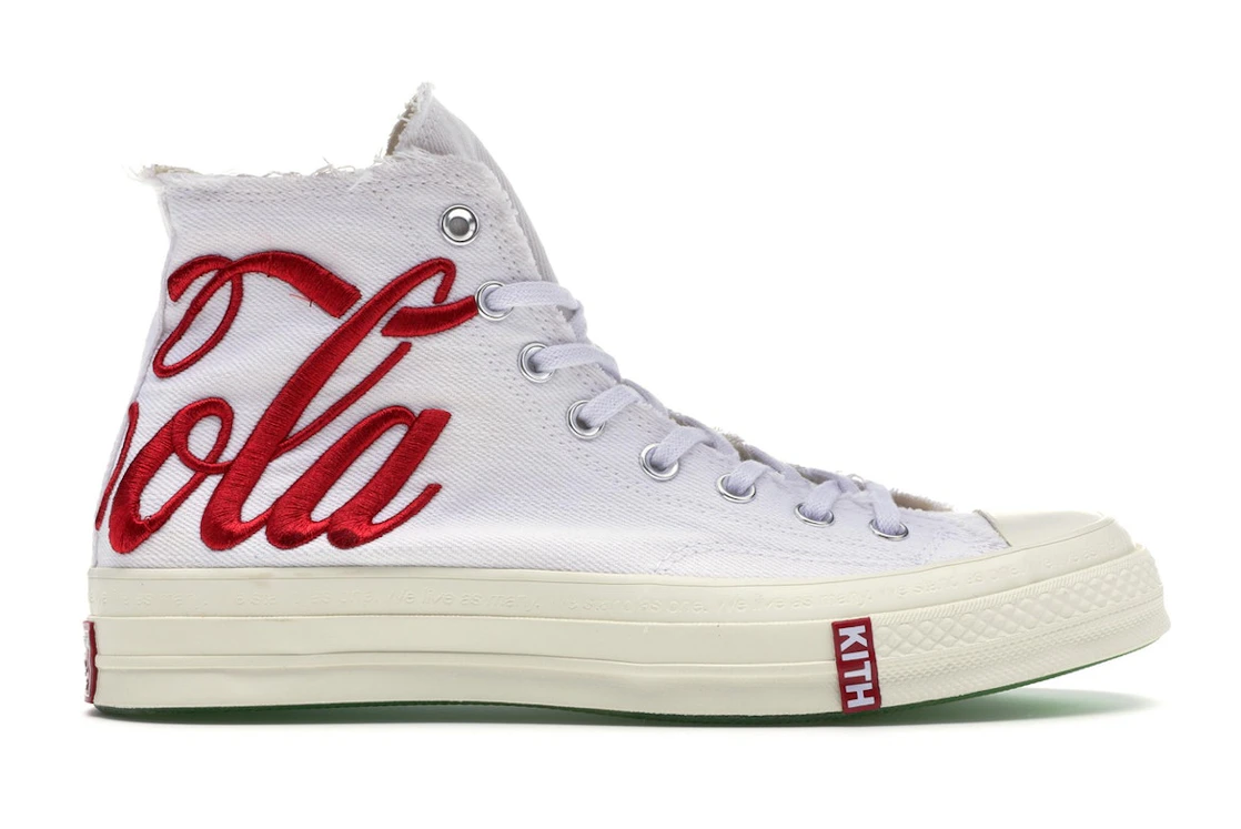 Converse Chuck Taylor All Star 70 Hi Kith x Coca Cola White