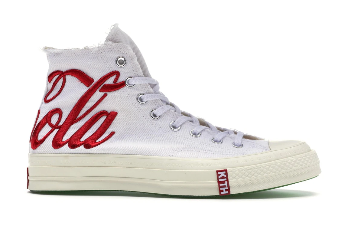 Converse Chuck Taylor All Star 70 Hi Kith x Coca Cola White