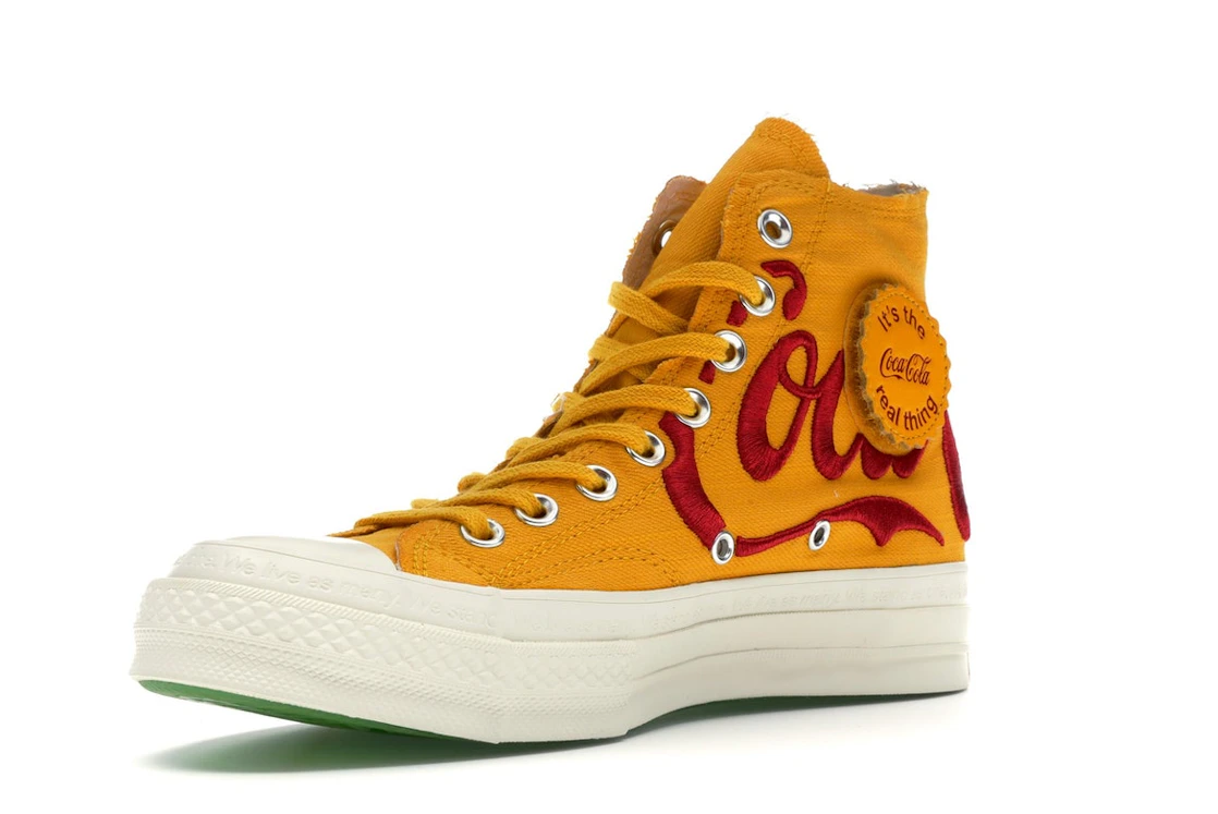 Converse Chuck Taylor All Star 70 Hi Kith x Coca Cola Yellow