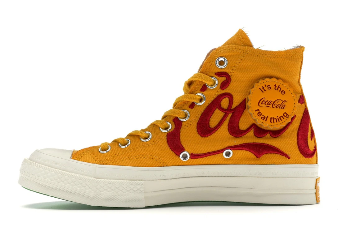 Converse Chuck Taylor All Star 70 Hi Kith x Coca Cola Yellow