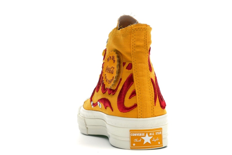 Converse Chuck Taylor All Star 70 Hi Kith x Coca Cola Yellow