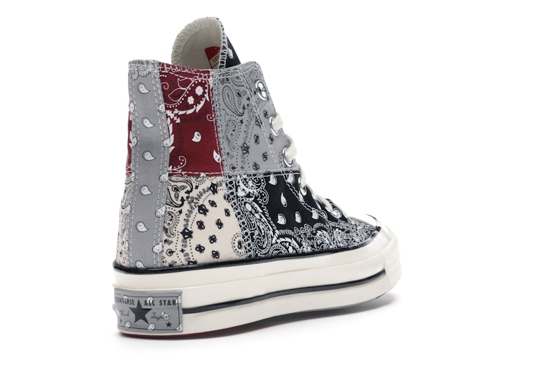 Converse Chuck Taylor All Star 70 Hi Offspring Paisley Black