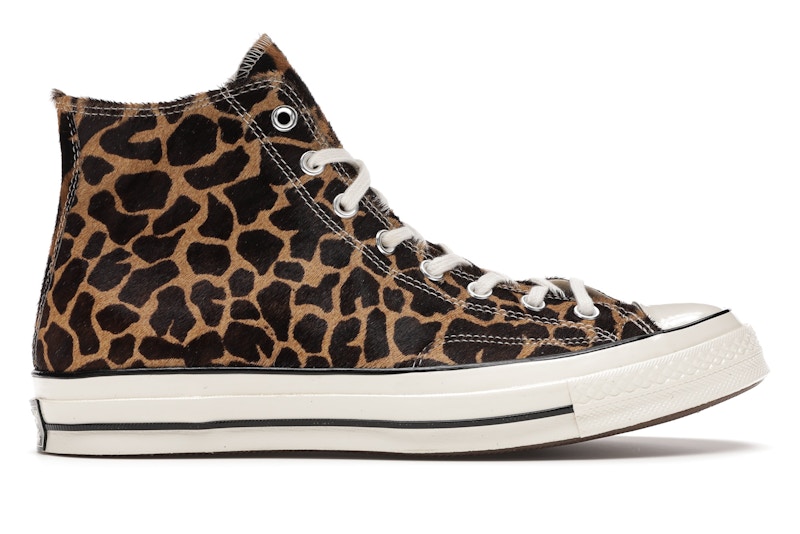 Cheetah high outlet top converse
