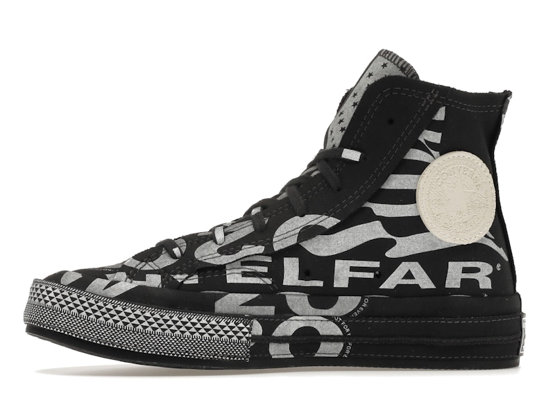 Converse Chuck Taylor All Star 70 Hi Telfar Black White