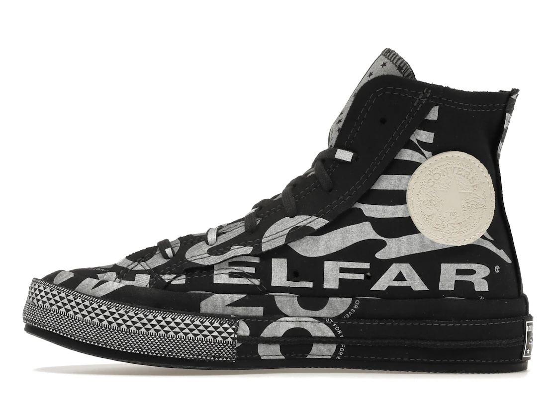 Converse Chuck Taylor All Star 70 Hi Telfar Black White