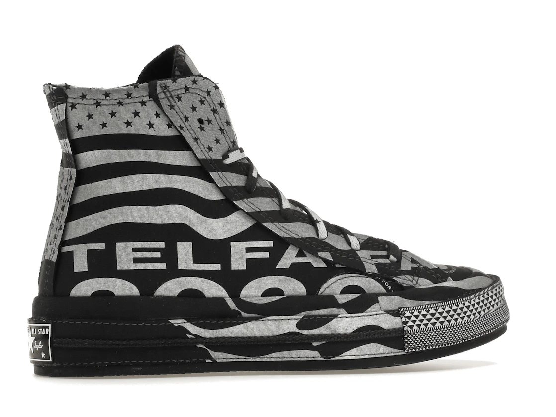 Converse Chuck Taylor All Star 70 Hi Telfar Black White