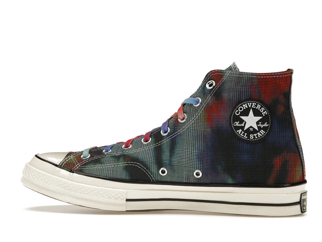 Converse Chuck Taylor All Star 70 Hi Tie Dye Plaid