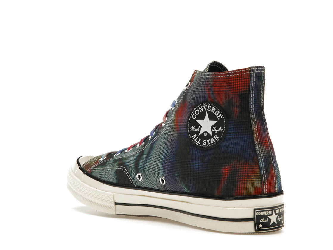 Converse Chuck Taylor All Star 70 Hi Tie Dye Plaid